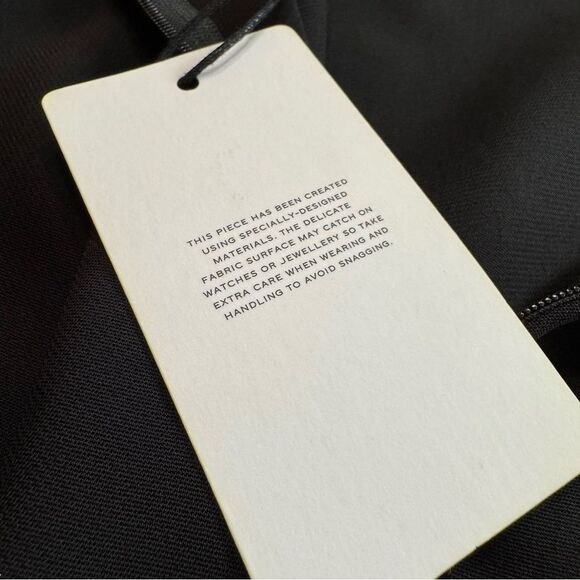 REISS Rochelle Strappy Midi Dress in Black Size 10‎ - Picture 16 of 16